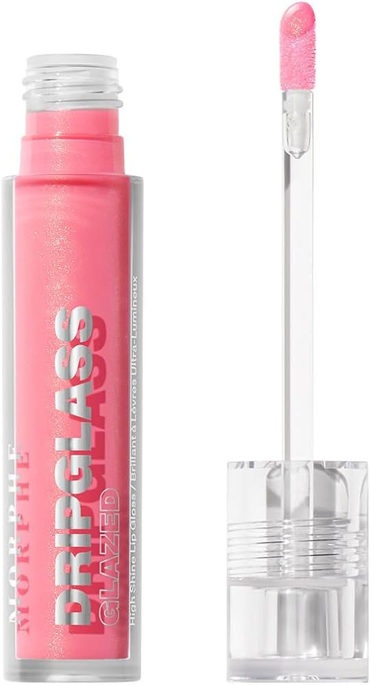 MORPHE Dripglass High Shine Lip Gloss - Glazed, Semi-Sheer & Nourishing Lip Makeup - Buildable Fo... | Amazon (US)