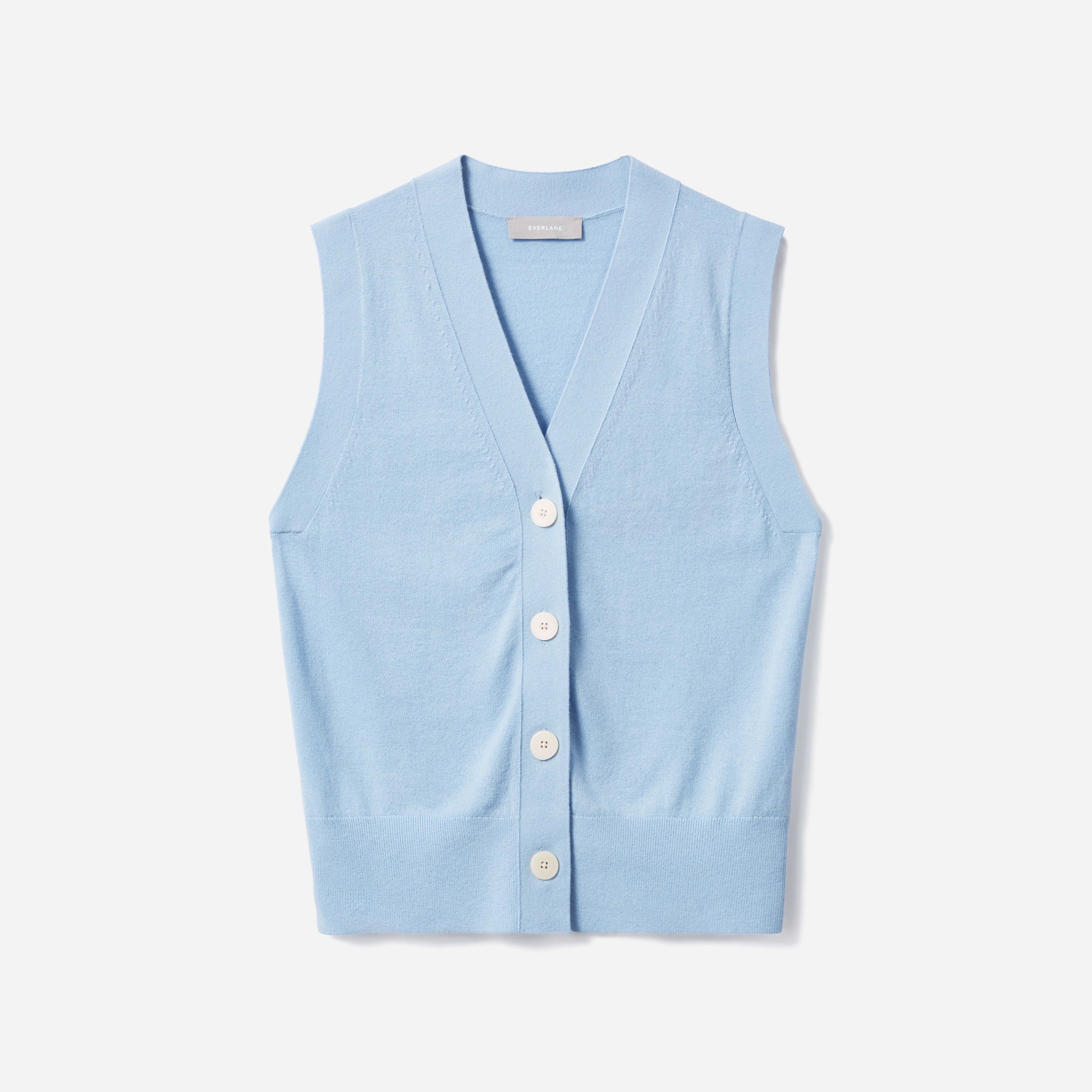 The Cotton–Merino Sweater Vest | Everlane
