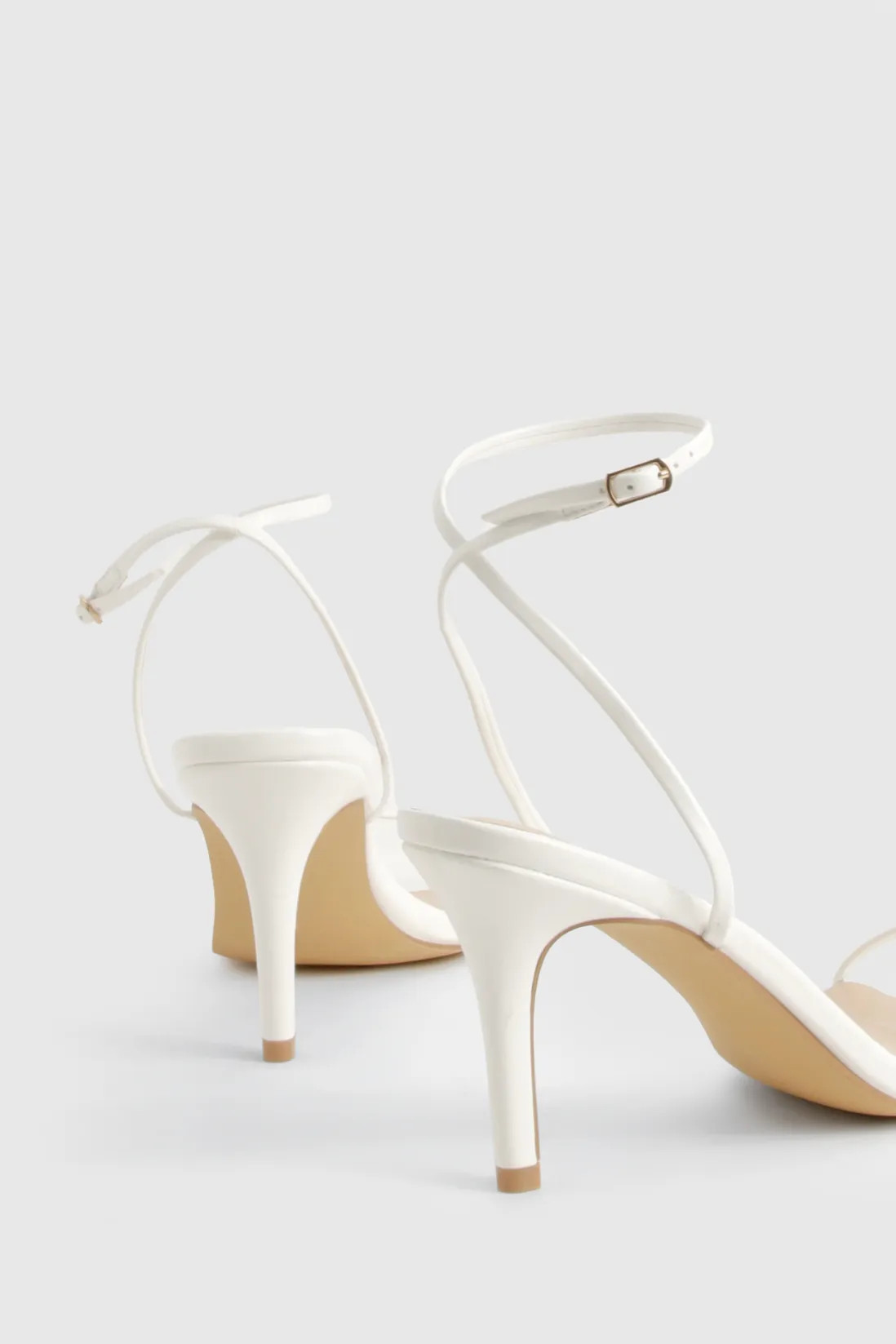 Heels | Barely There Low Stiletto Heels | boohoo | boohoo (US & Canada)