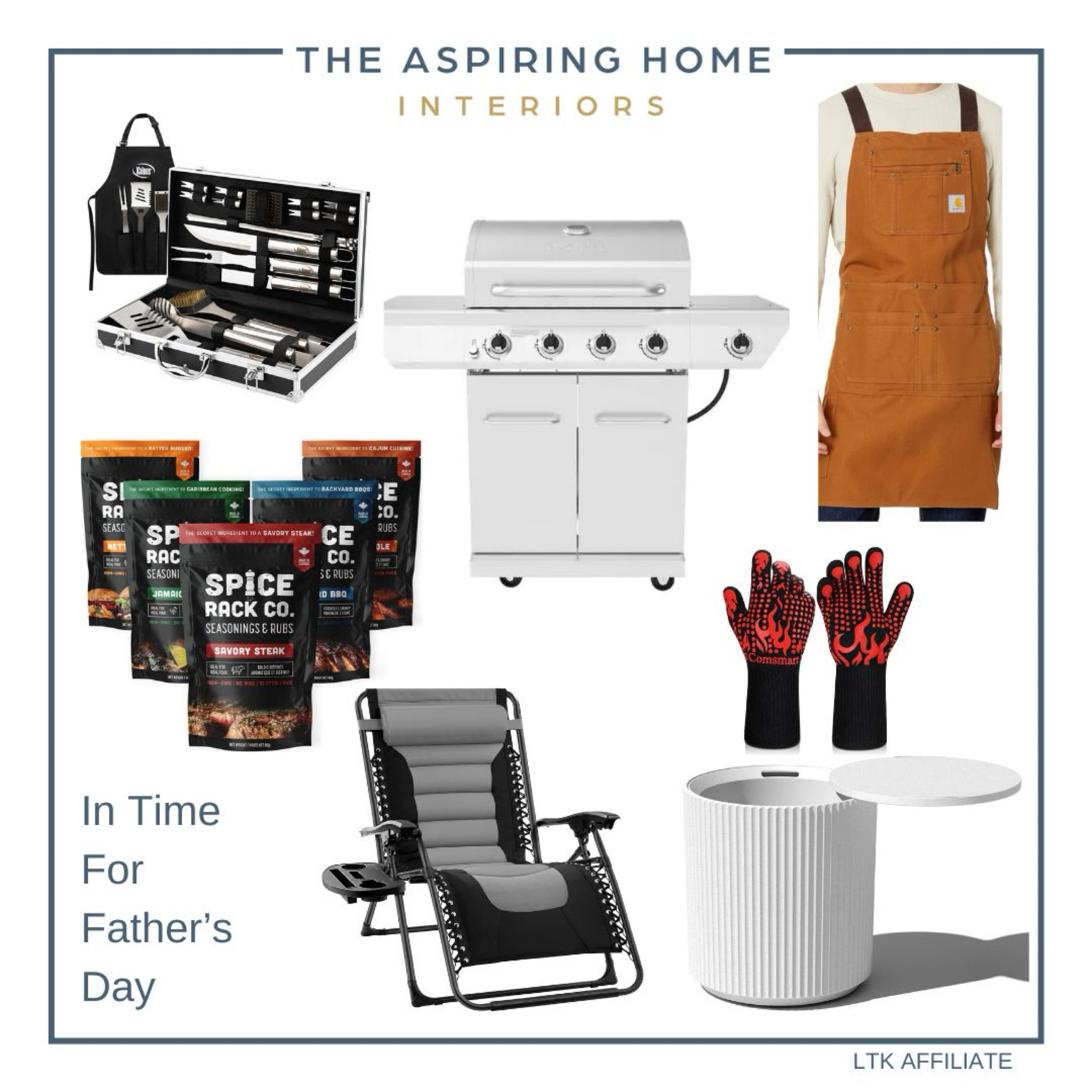 Fire up the grill! Dad will be ready for cookouts all summer long. The outdoors are calling, make sure dad is ready this Father’s Day! 

#LTKmens #LTKGiftGuide