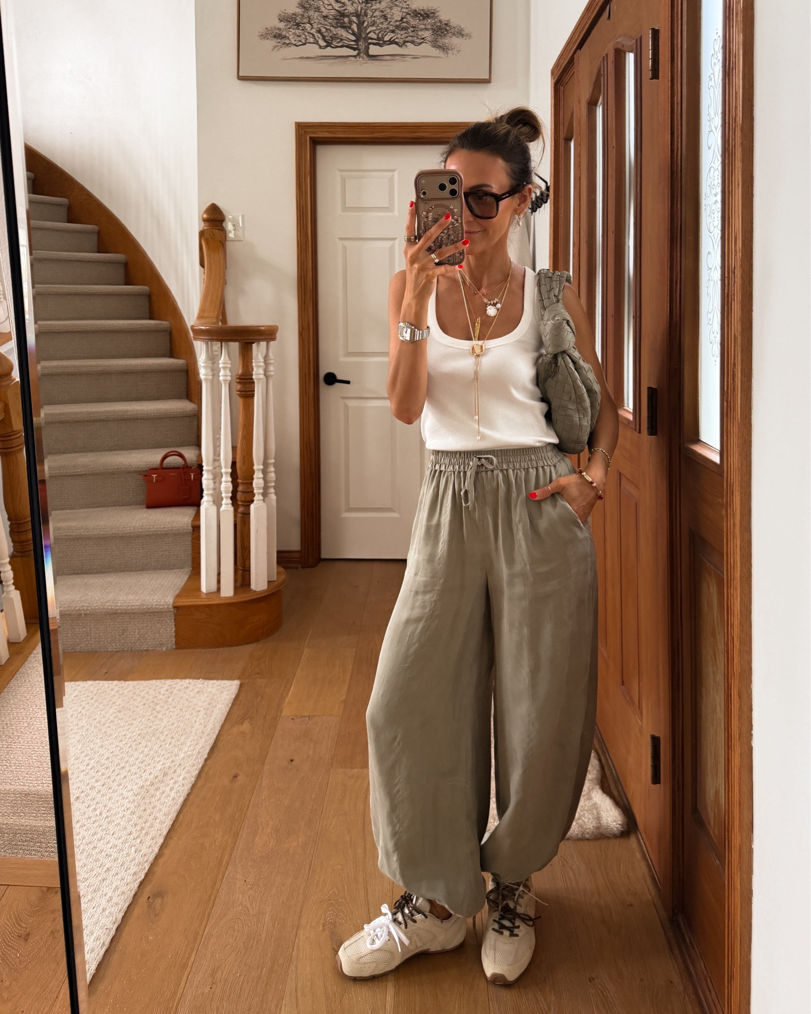 Found a similar for these pants for under $70 and fully stocked! You all loved this look and it’s so easy for summer but still polished

#LTKSeasonal #LTKootd #LTKOver40