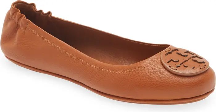 Tory Burch Minnie Travel Ballet Flat | Nordstrom | Nordstrom