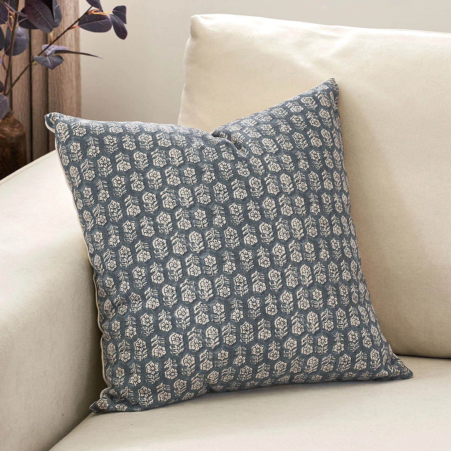 Rapallo Floral Pillow Covers Couch for Living Room Farmhouse Decorative Accent Sofa Pillows 1PC | Wayfair North America