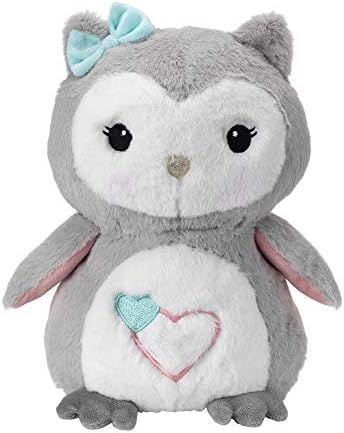Lambs & Ivy Sweet Owl Dreams Gray/White Plush Stuffed Animal Toy - Sugar Cookie | Amazon (US)