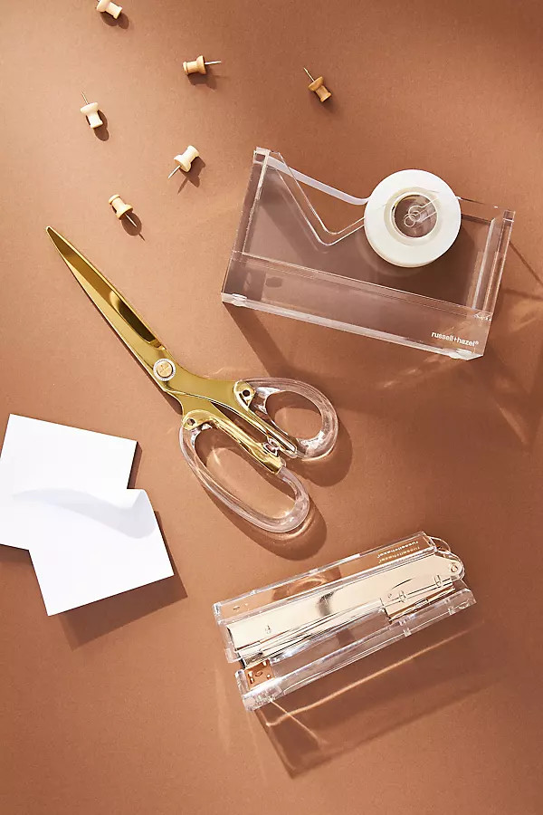 Acrylic Desktop Accessories Bundle | Anthropologie (US)