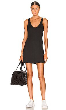 Varley Morgan Tank Dress in Black from Revolve.com | Revolve Clothing (Global)
