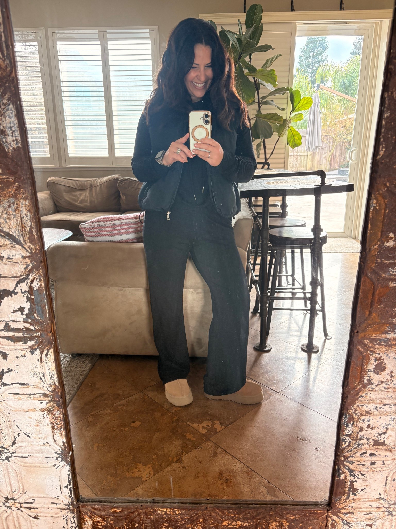 It’s that glorious time between Christmas and New Year’s! I wore this to a King’s game yesterday. I love a cozy matching set. This one is petite friendly and pairs perfectly with platform Uggs. 



#LTKmomlife #LTKdayinmylife #LTKOver40