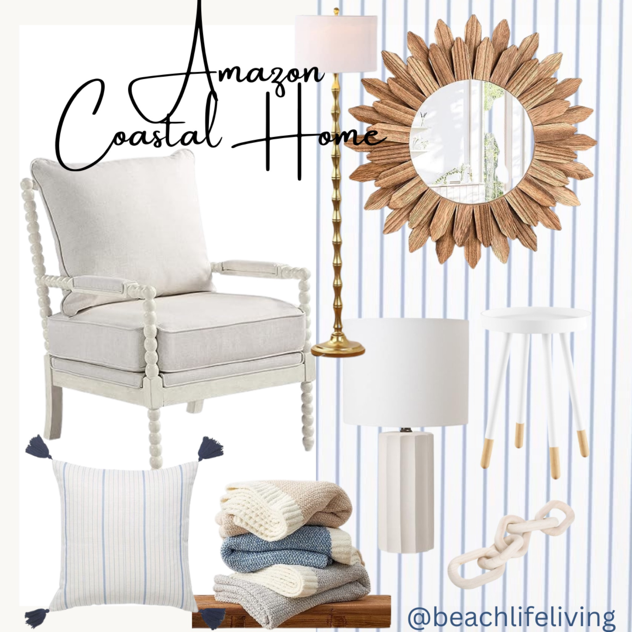 Amazon Coastal Home Finds 

#LTKFind #LTKhome #LTKSeasonal