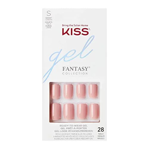KISS Gel Fantasy Ready-to-Wear Press-On Gel Nails | Walmart (US)