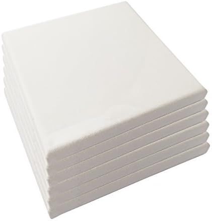 LWR CRAFTS Stretched Canvas 6" X 6" Pack of 6 | Amazon (US)