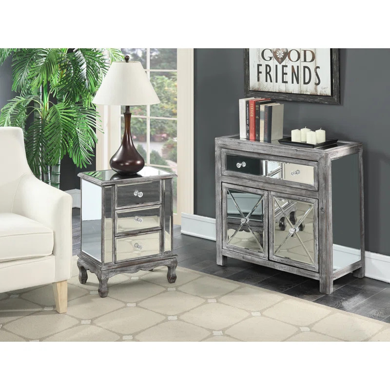 Rhys End Table with Storage | Wayfair North America