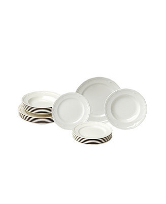 Manoir 18 Pc. Dinnerware Set, Service for 6 | Macy's