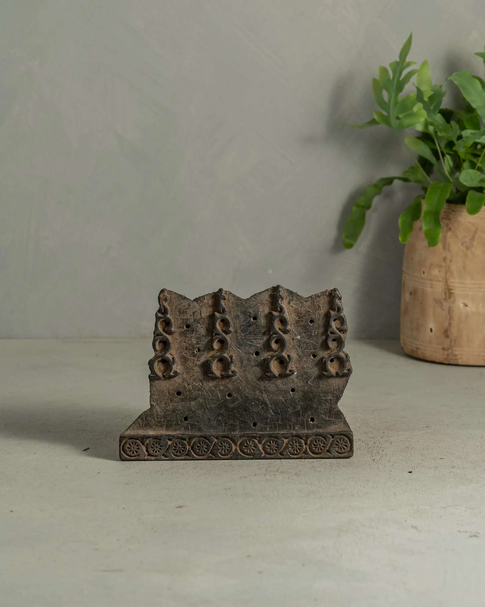 Vintage Textile / Fabric Wooden Stamp {S} (free Shipping) - Etsy | Etsy (US)