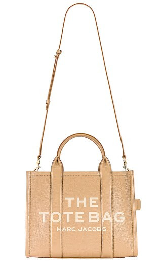 The Leather Medium Tote Bag in Camel | Revolve Clothing (Global)
