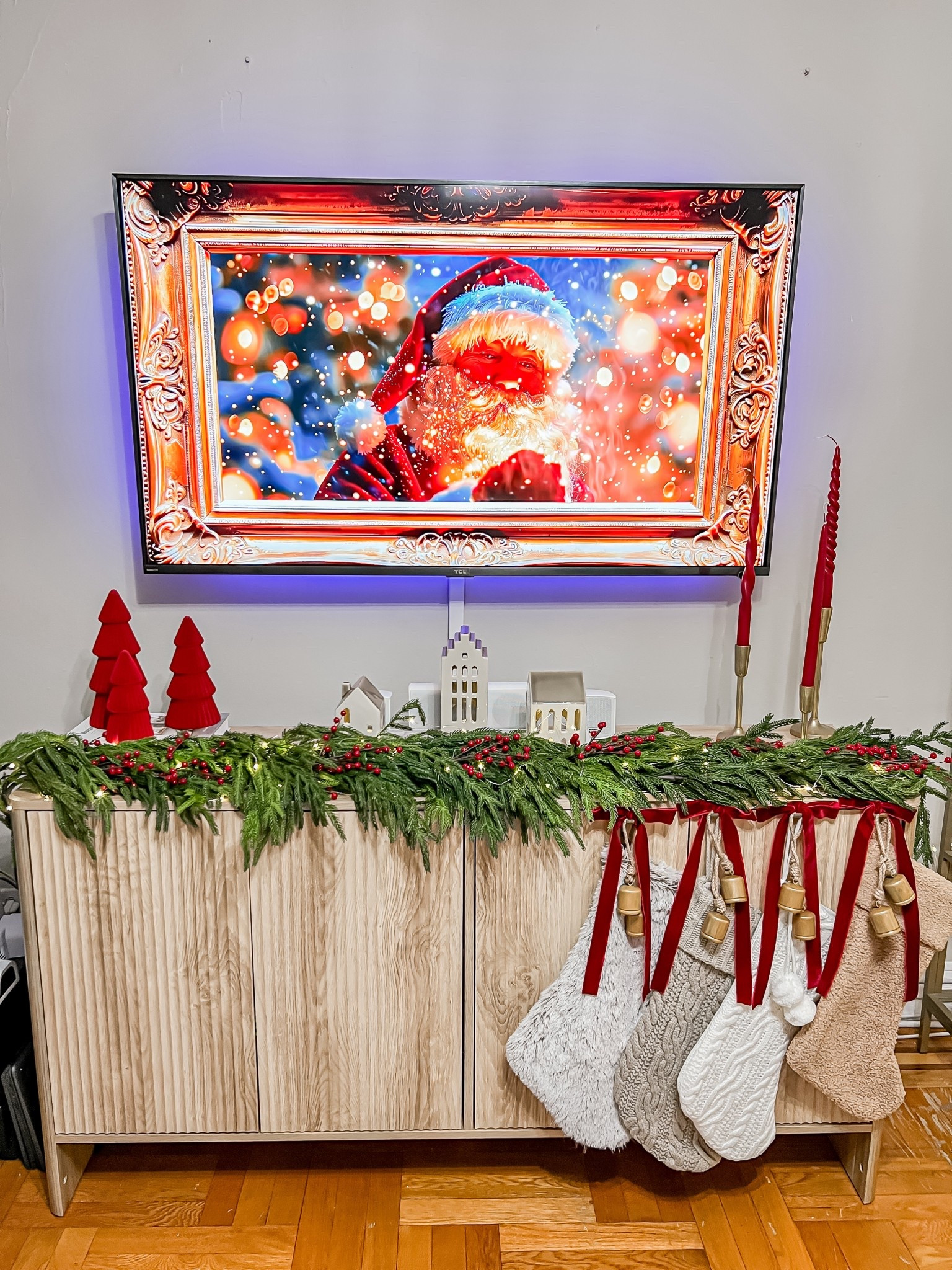 TV console ❤️🎄

#LTKSeasonal #LTKHoliday #LTKHome