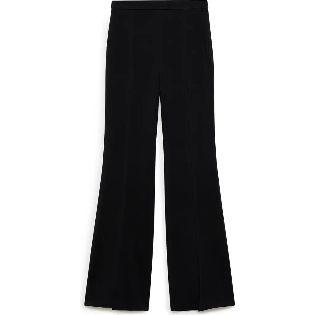 MANGO High Waist Flare Pants in Black at Nordstrom, Size X-Small | Nordstrom