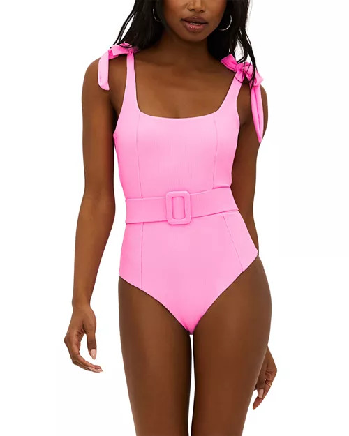 Beach Riot Sydney Belted One Piece Swimsuit  | Bloomingdale's EDITORIAL Vacation Women | Bloomingdale's (US)