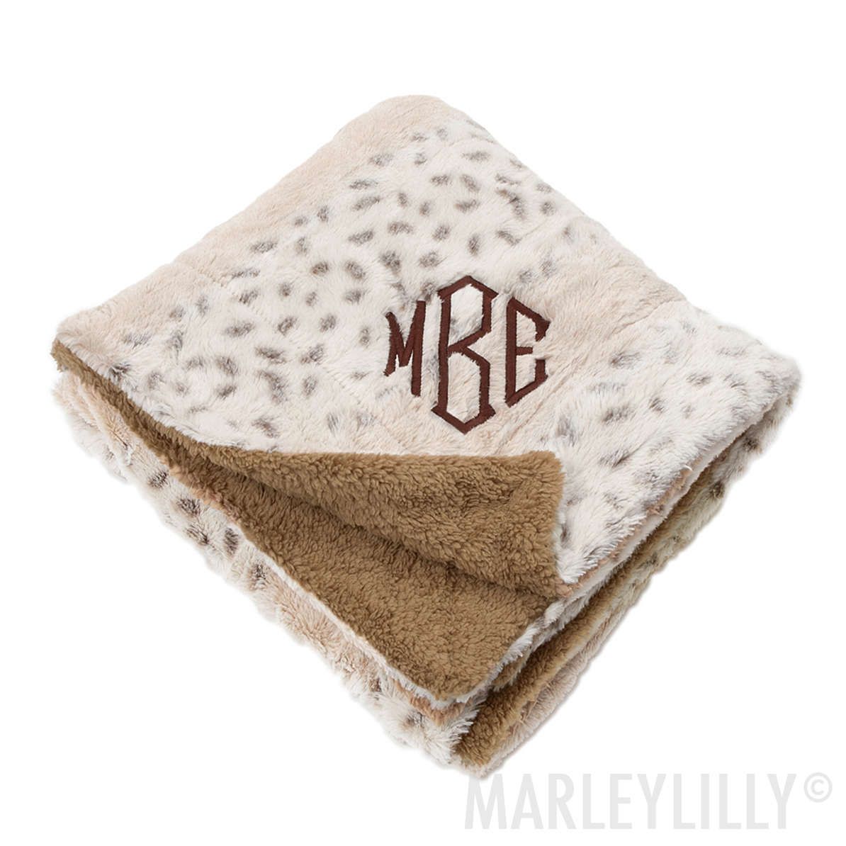 Personalized Fur Throw | Marleylilly