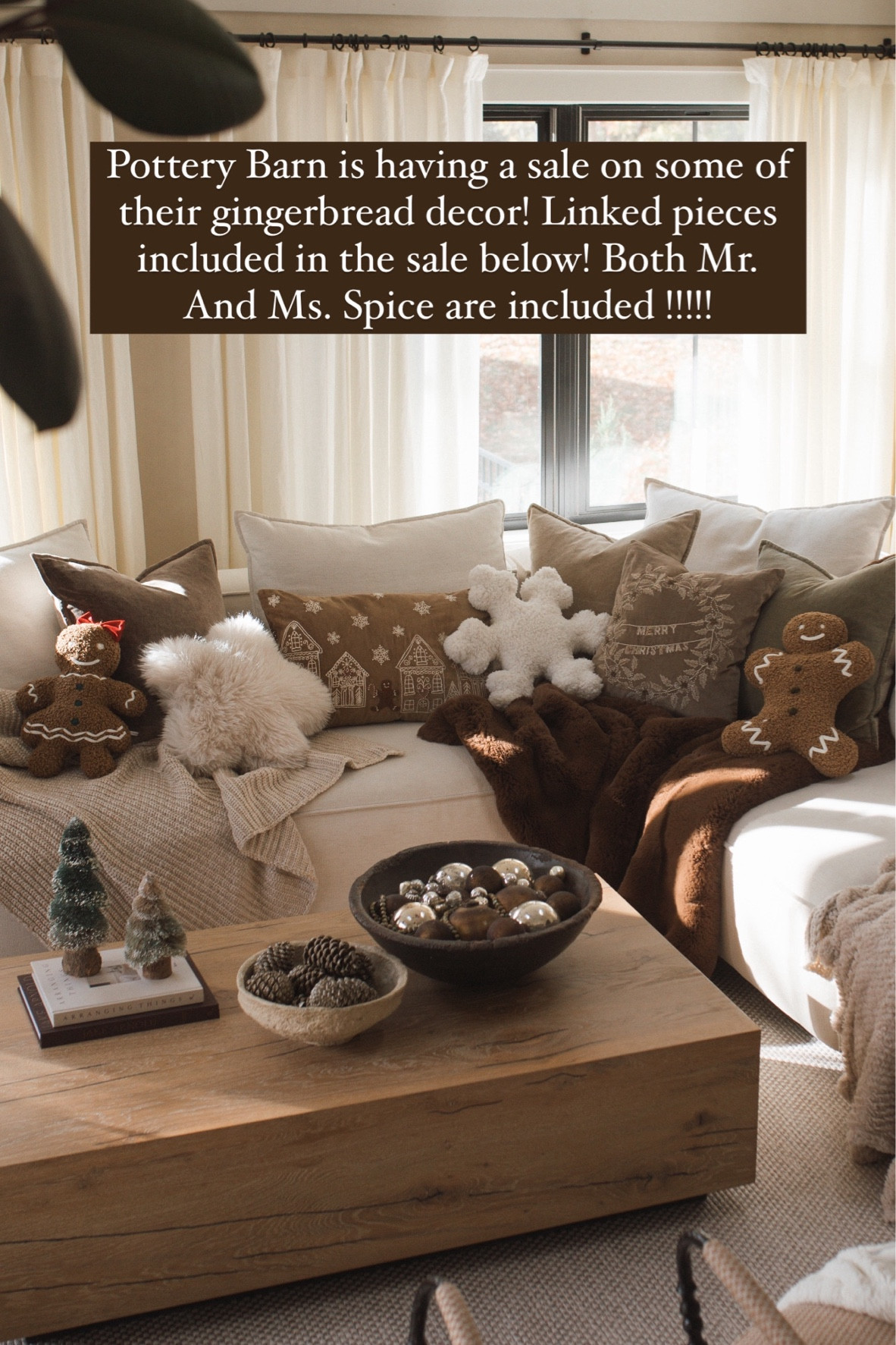 Linked PB gingerbread decor that’s currently on sale! 

#LTKSeasonal #LTKHoliday #LTKCyberWeek