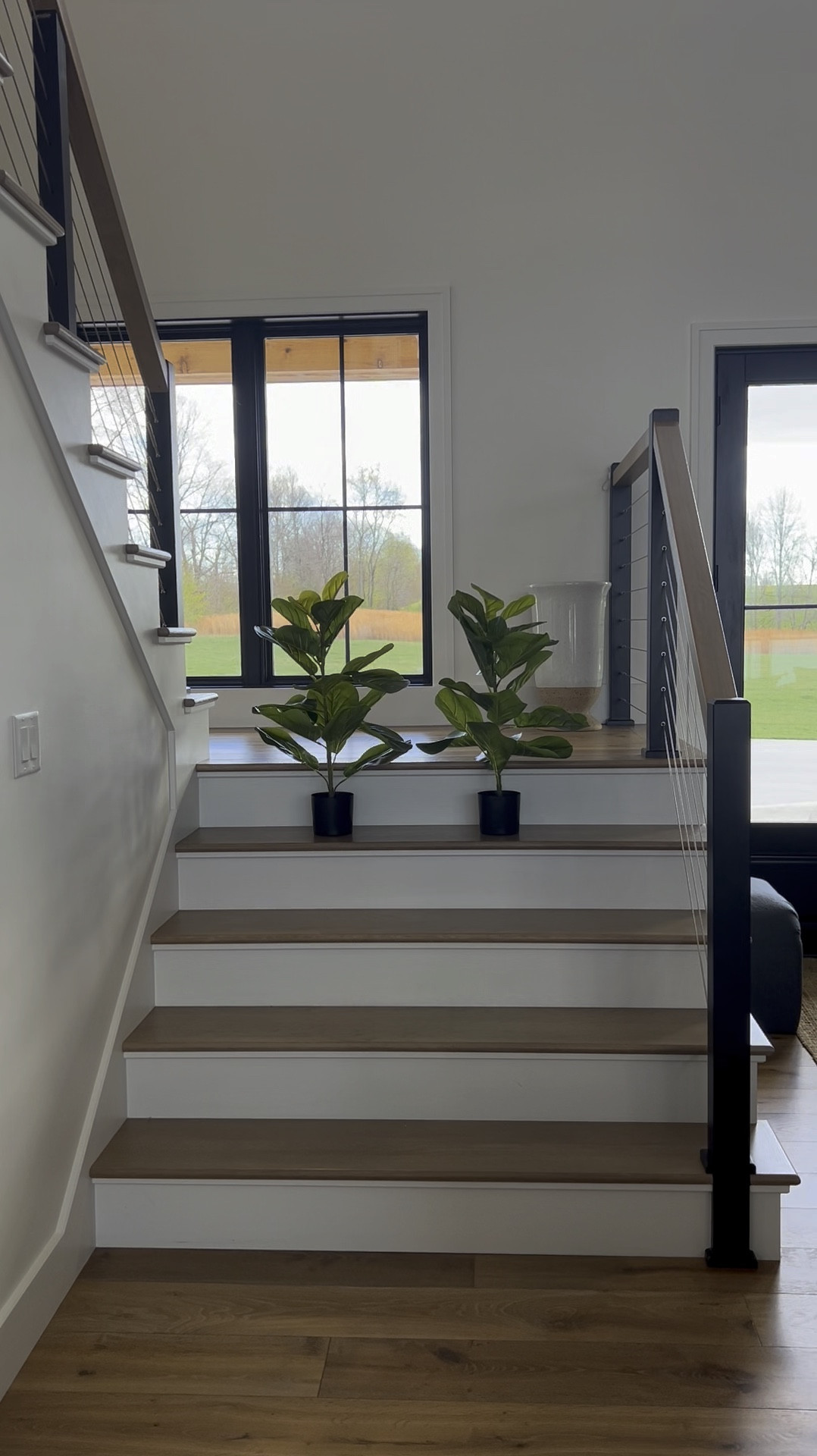 Faux plants from Amazon on sale! Amazon lights & target ottoman. Home decor  

#LTKVideo #LTKxTarget #LTKhome