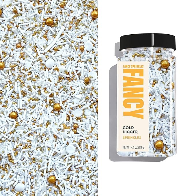 Fancy Sprinkles Limited Edition St. Patty's Day Gold Digger Sprinkles Real Sugar, For Ice Cream, ... | Amazon (US)