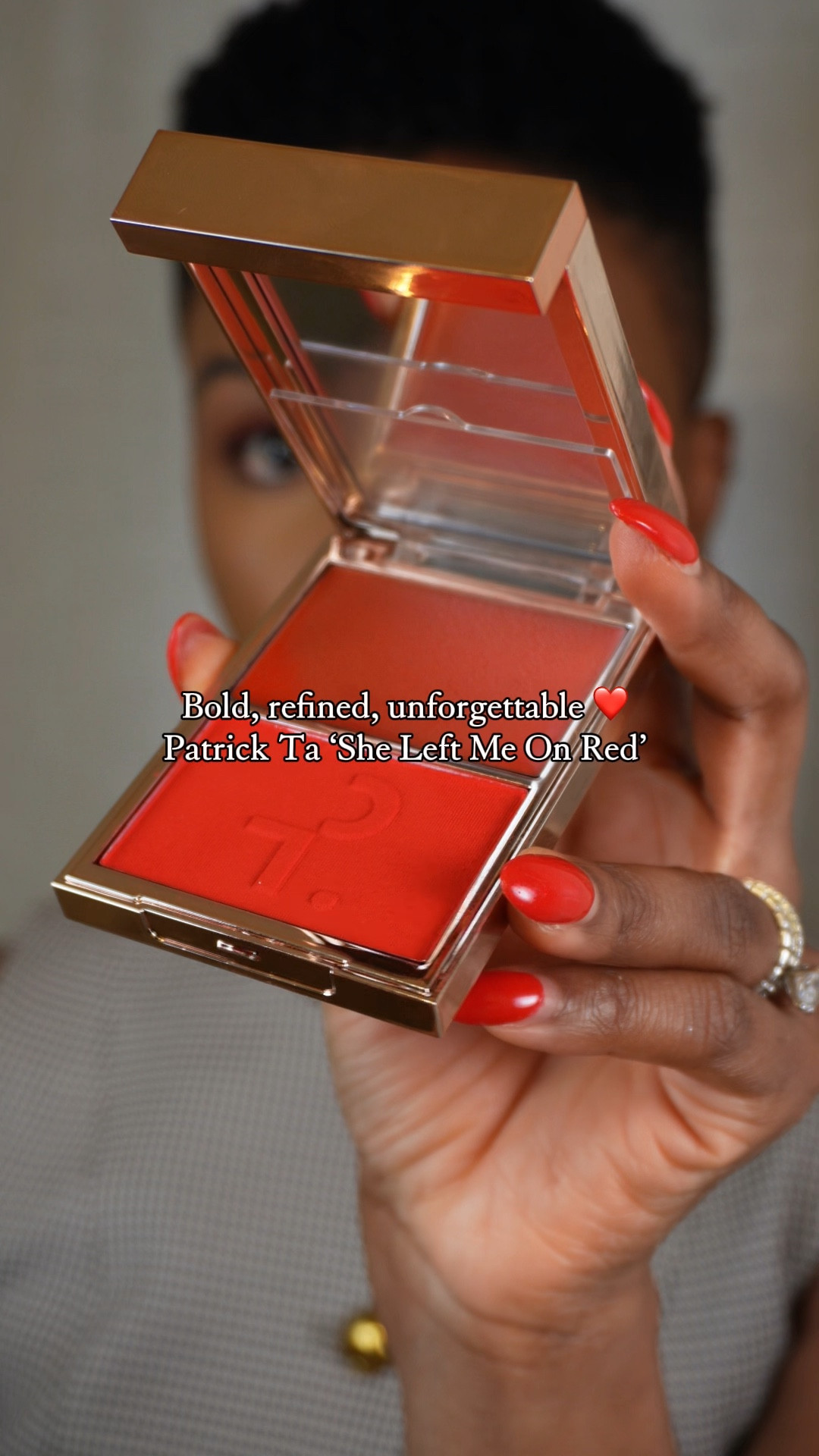 Patrick Ta Beauty Major Blush in She Left Me On Red ❤️

#LTKBeauty