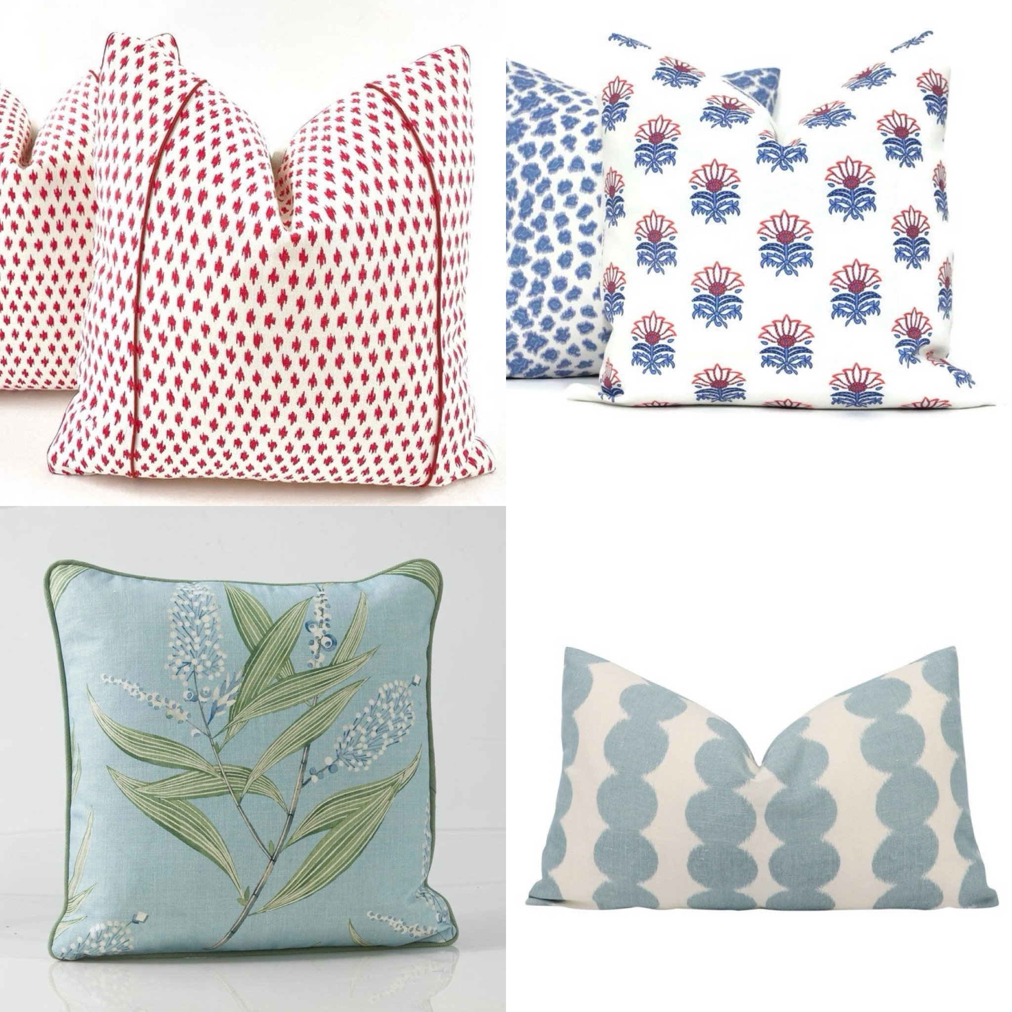Pops of Red, White and Blue. Happy 4th of July. #decorativepillows

#LTKSeasonal #LTKSaleAlert #LTKHome