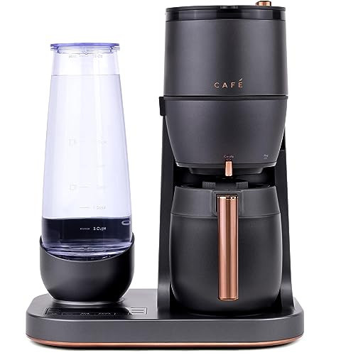 Café Specialty Grind and Brew Coffee Maker, Single-Serve Option, 10-Cup Thermal Carafe, WiFi Enabled Technology, Smart Home Kitchen Essentials, SCA Certified, Barista-Quality Brew, Matte Black | Amazon (US)
