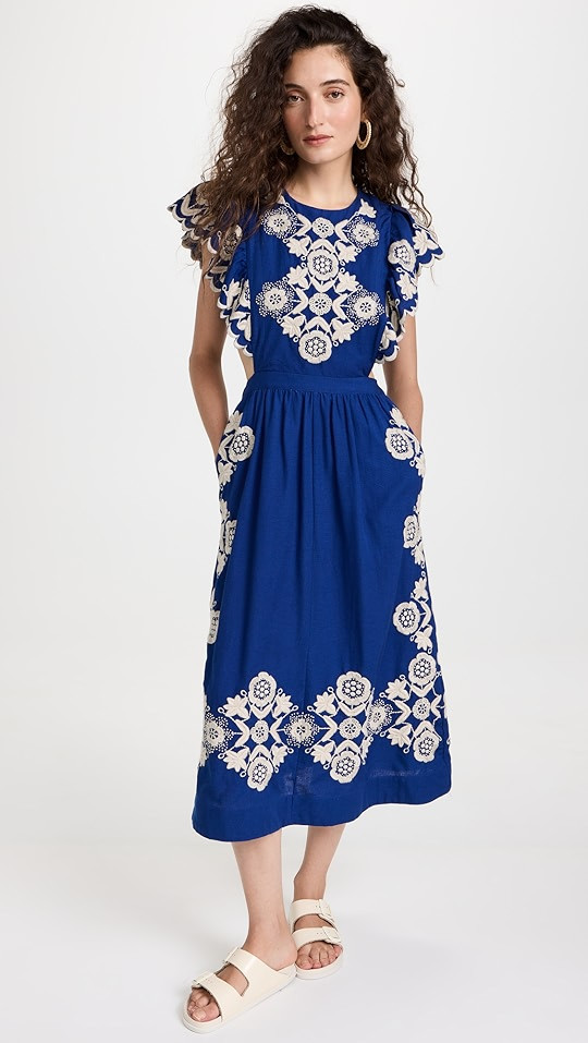 Sea Apron Midi Dress | SHOPBOP | Shopbop