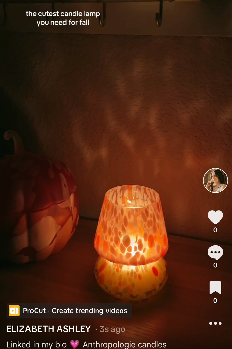 The cutest fall candle lamp from Anthropologie that you need for fall! 

#LTKSeasonal #LTKBacktoSchool #LTKhome