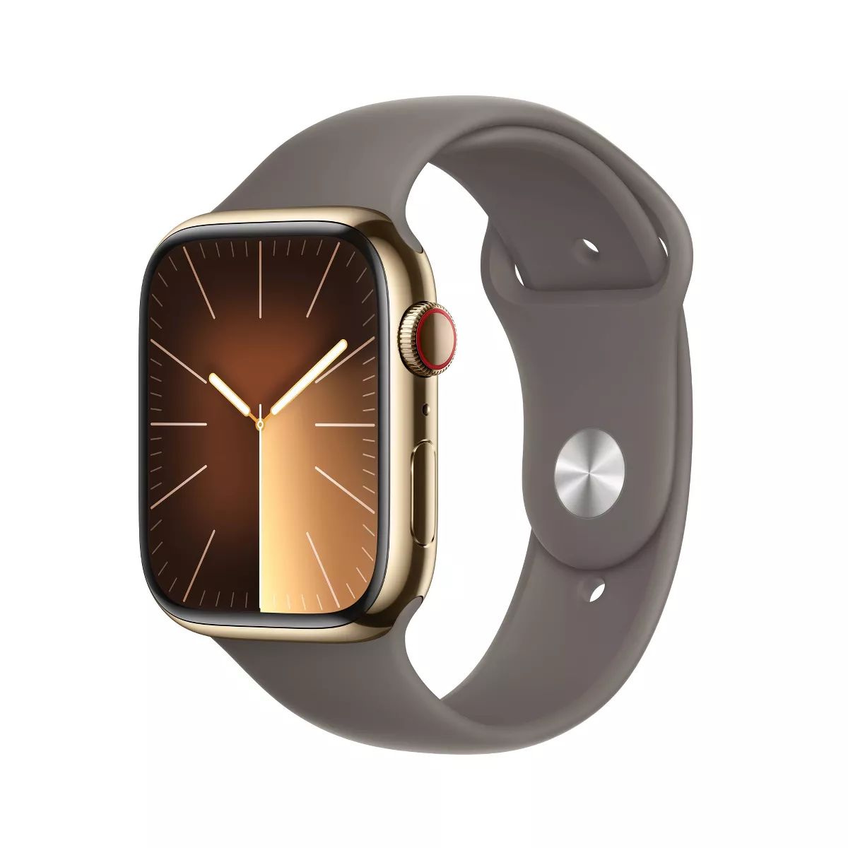 Apple Watch Series 9 GPS + Cellular (2024) Stainless Steel Case with Sport Band | Target