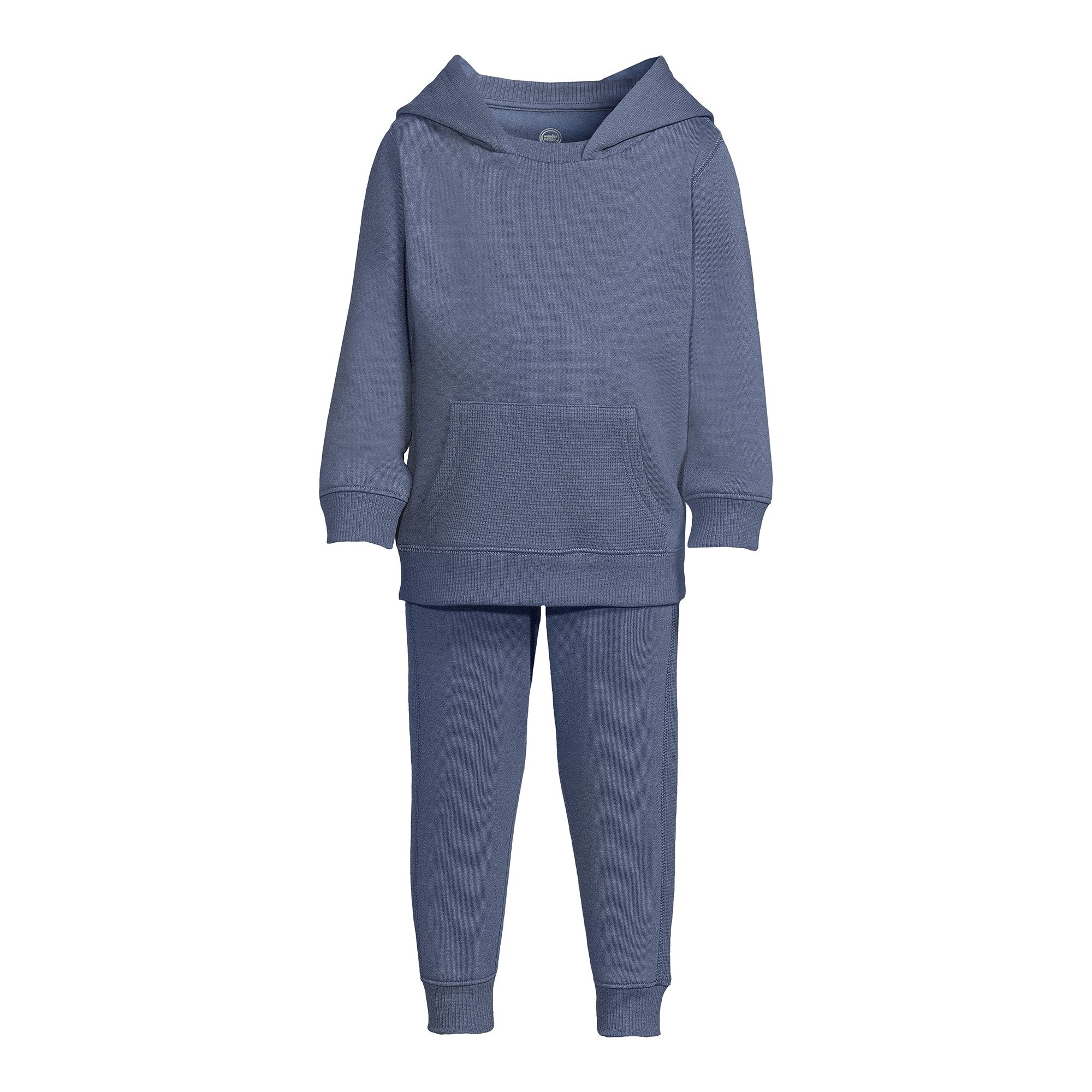 Wonder Nation Toddler Boy Hoodie and Joggers Set, 2-Piece, Sizes 12M-5T | Walmart (US)