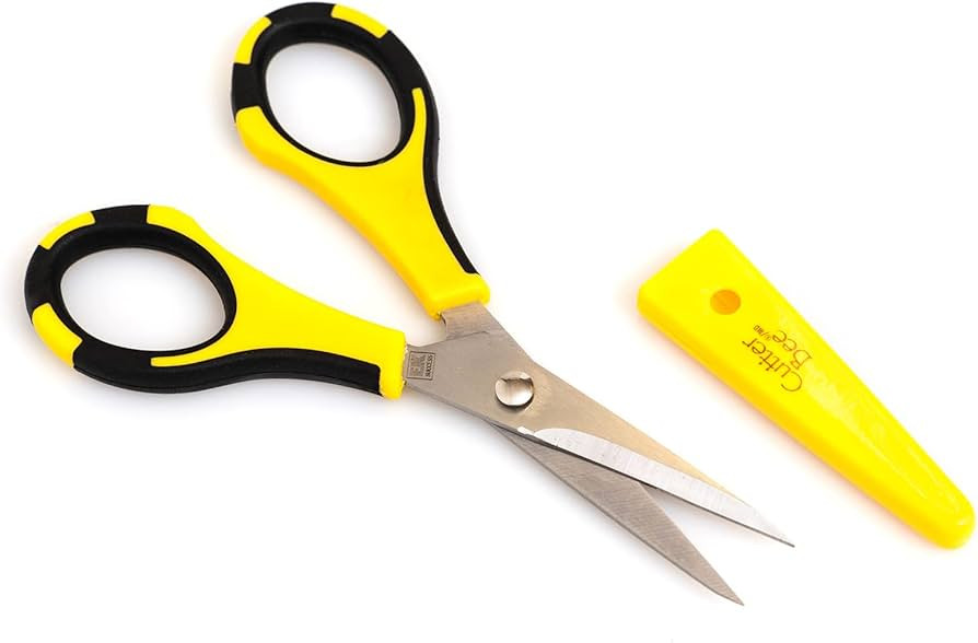 EK Tools Cutter Bee Precision Craft Scissors, Small, Yellow and Black, Package Includes 1 Ergonom... | Amazon (US)