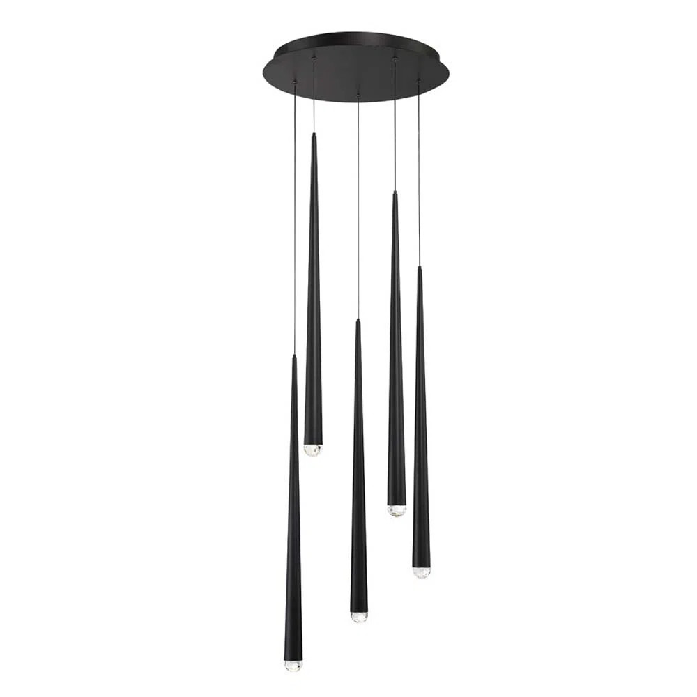 Cascade 5 - Light Dimmable LED Tiered Chandelier | Wayfair North America