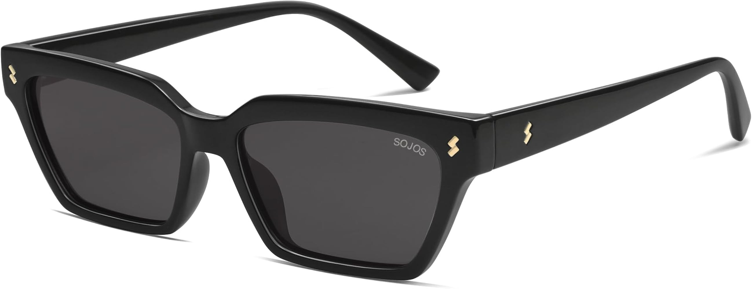 SOJOS Trendy Polarized Sunglasses Womens Men Retro Vintage 90s Cute Cat Eye Narrow Sun Glasses SJ... | Amazon (US)