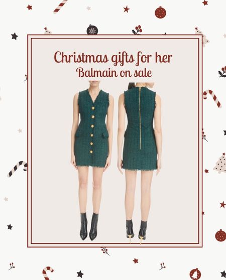 Christmas gifts for her, holiday dress, Balmain for sale, Nordstrom sale 

#LTKsalealert #LTKGiftGuide #LTKHoliday