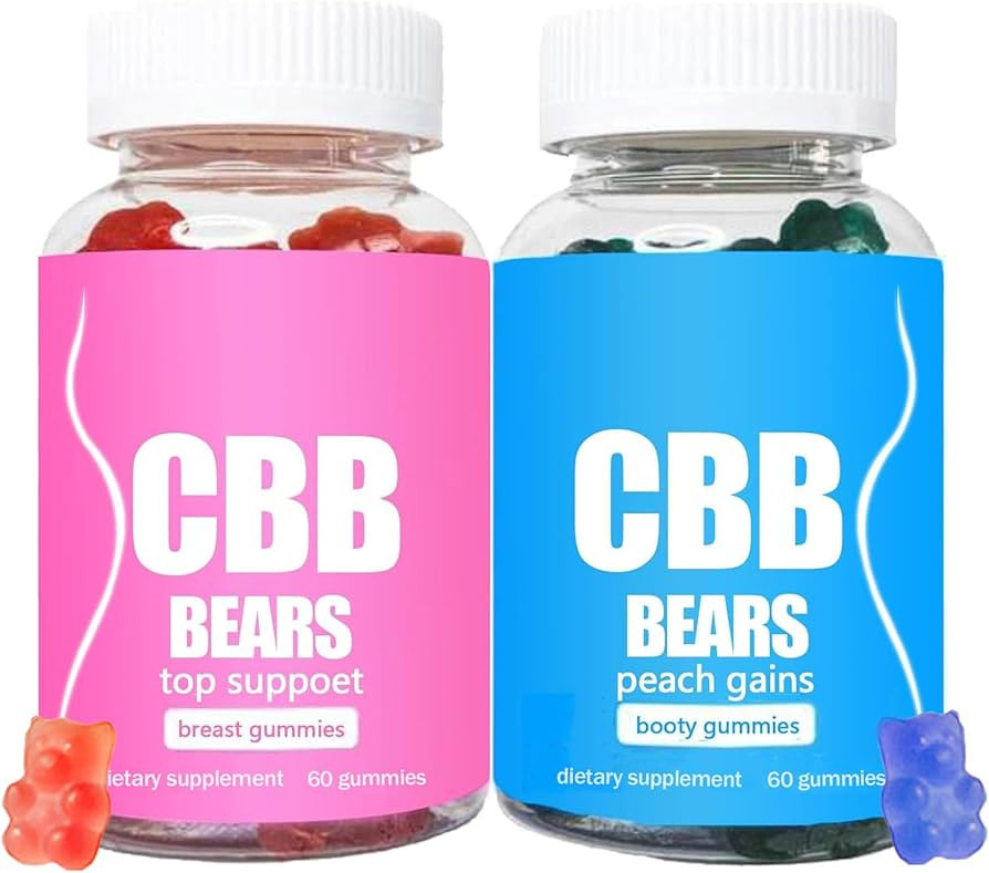 CBB Gummy for Women - Combo Pack Top Support and Peach Gains Gummies | Amazon (US)
