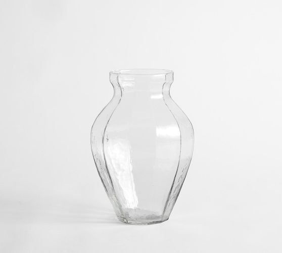 Hammered Glass Vase | Pottery Barn (US)