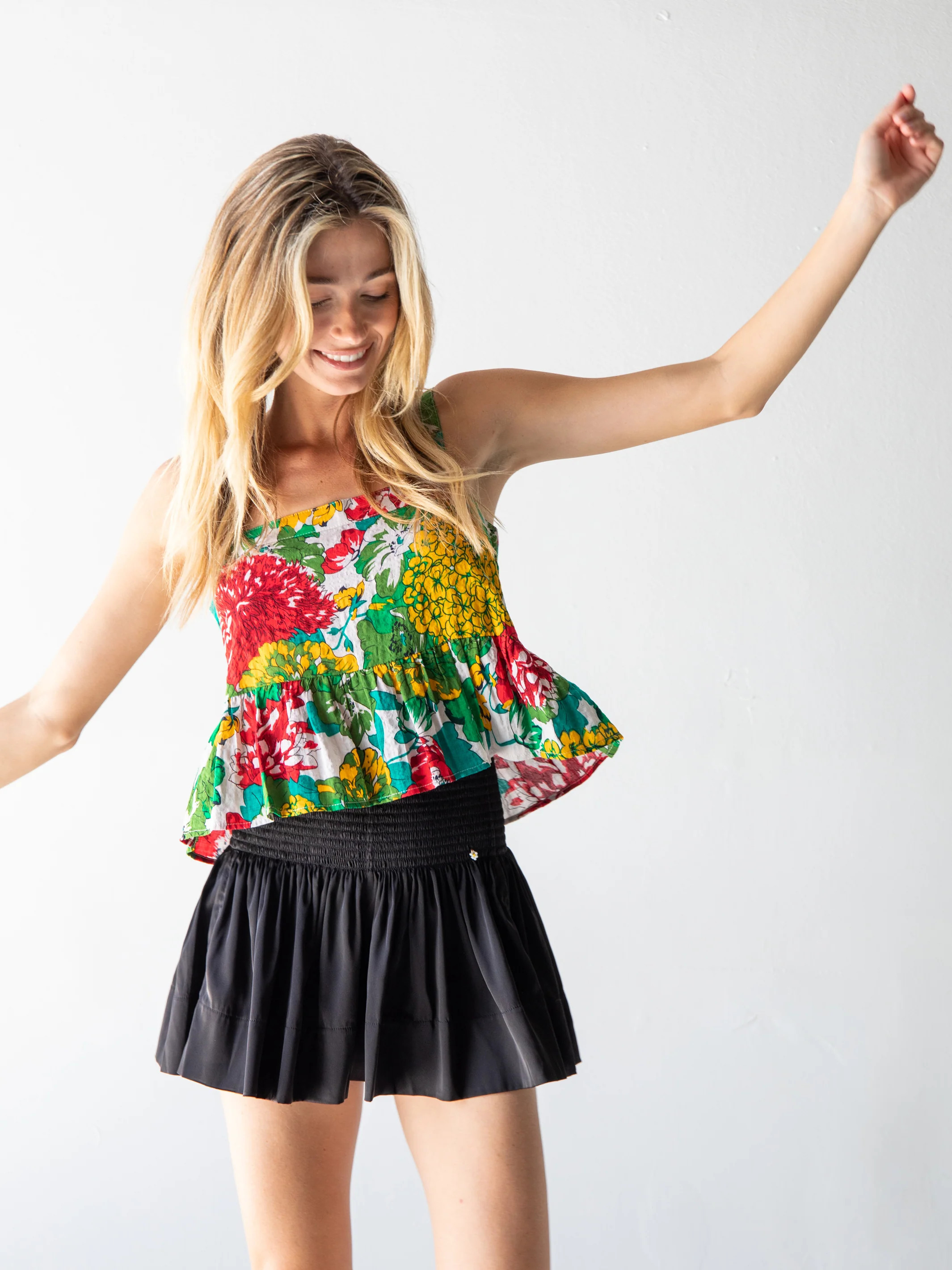 Daisy Skort - Silver | Natural Life