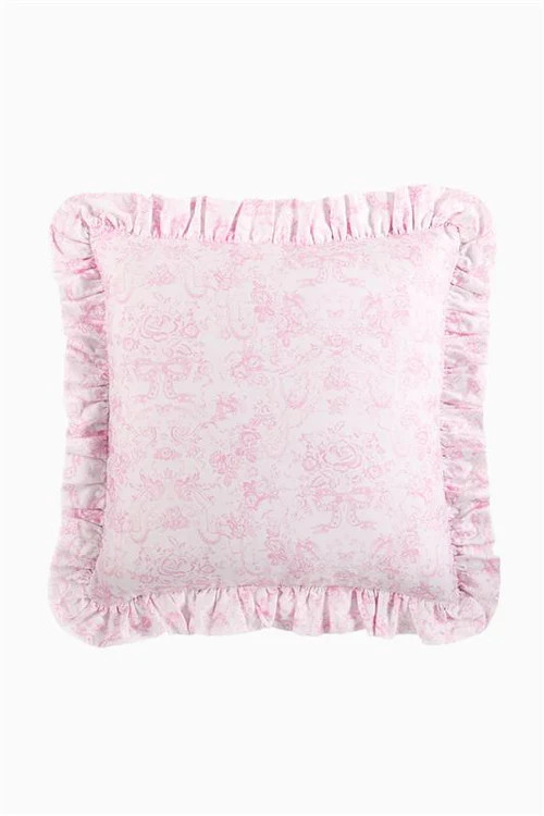 Ruffle Throw Pillow | LoveShackFancy