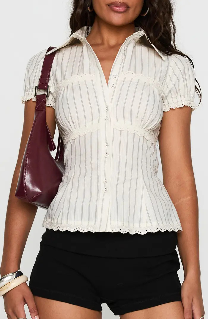 Deserve You Puff Sleeve Shirt | Nordstrom