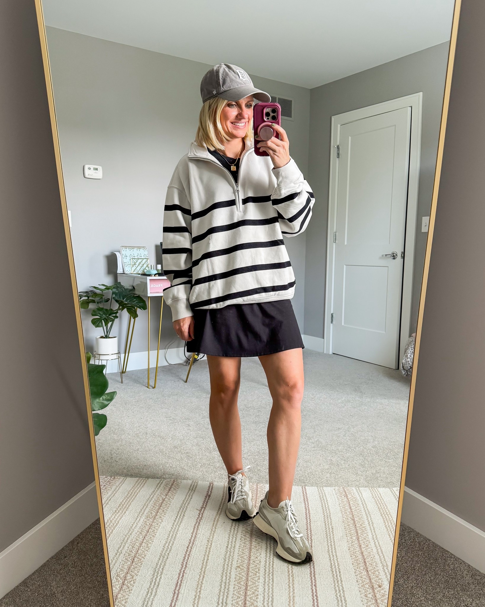What I wore this week! 
Sweatshirt- small
Skort- out of stock, linked similar 

#LTKPetite #LTKStyleTip #LTKSeasonal
