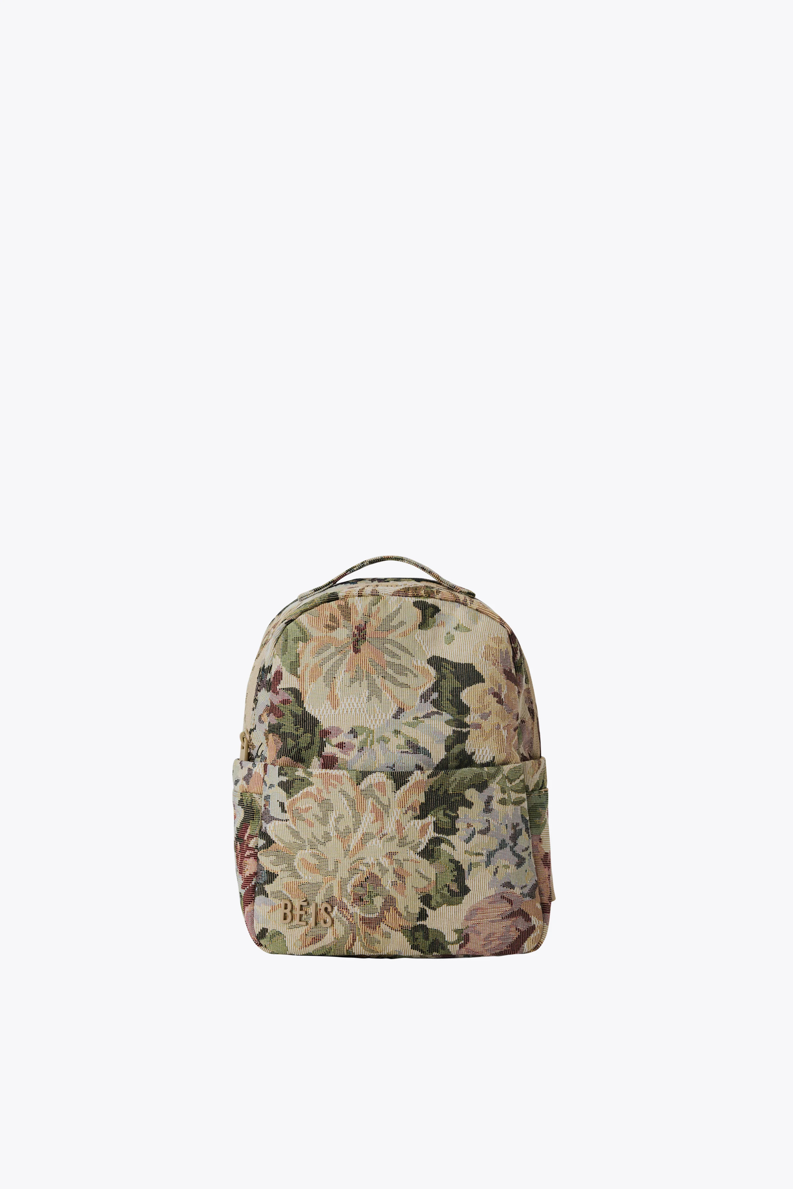 The Mini Backpack 
                in Vintage Floral | BEIS