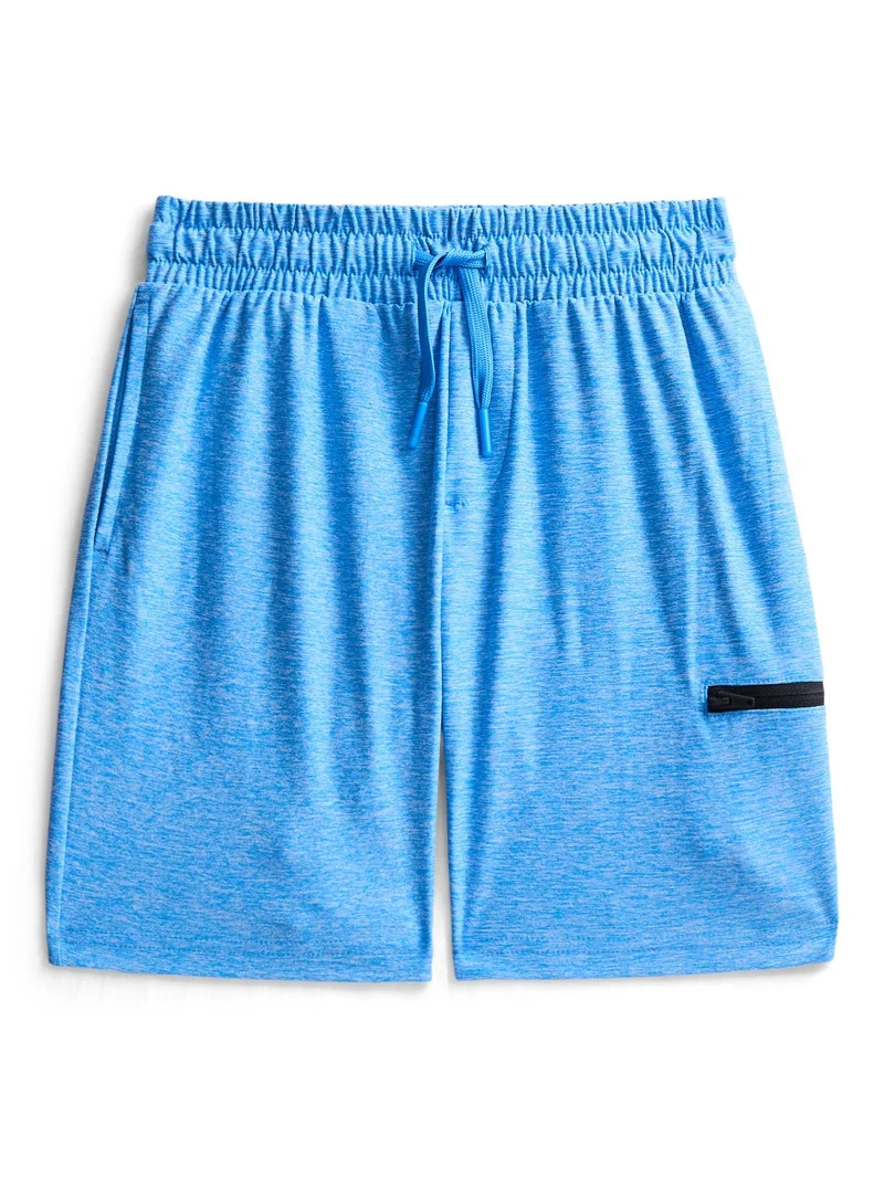Athletic Works Boys Active ButterCore Knit Shorts, Sizes 4-18 & Husky | Walmart (US)