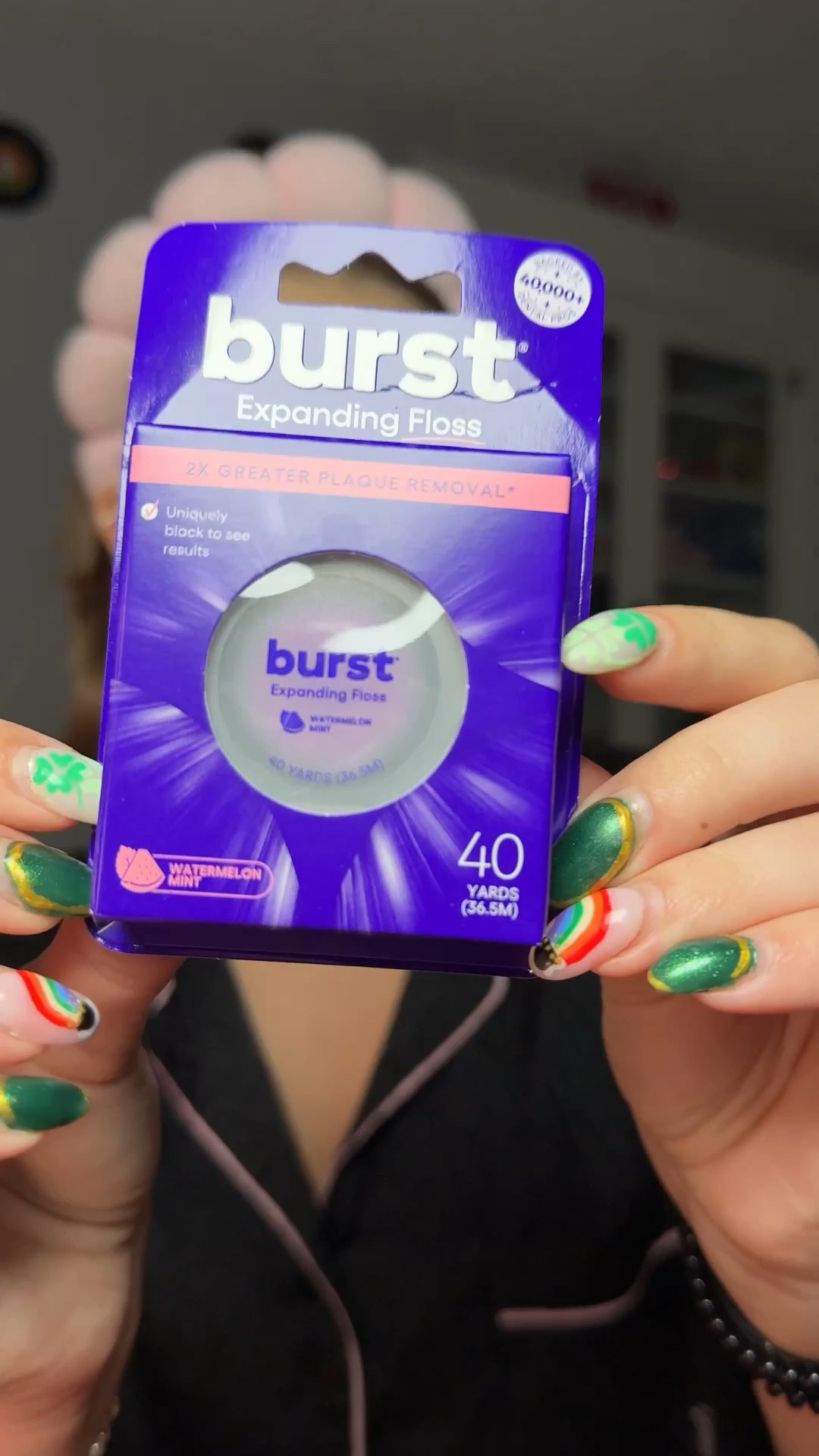 Burst expanding floss is my tav and the watermelon mint is so yummy
@BURST Oral
Care #floss #oralhealth #hygiene #SelfCare #teeth

#LTKBeauty #LTKgrwm #LTKmorningroutine