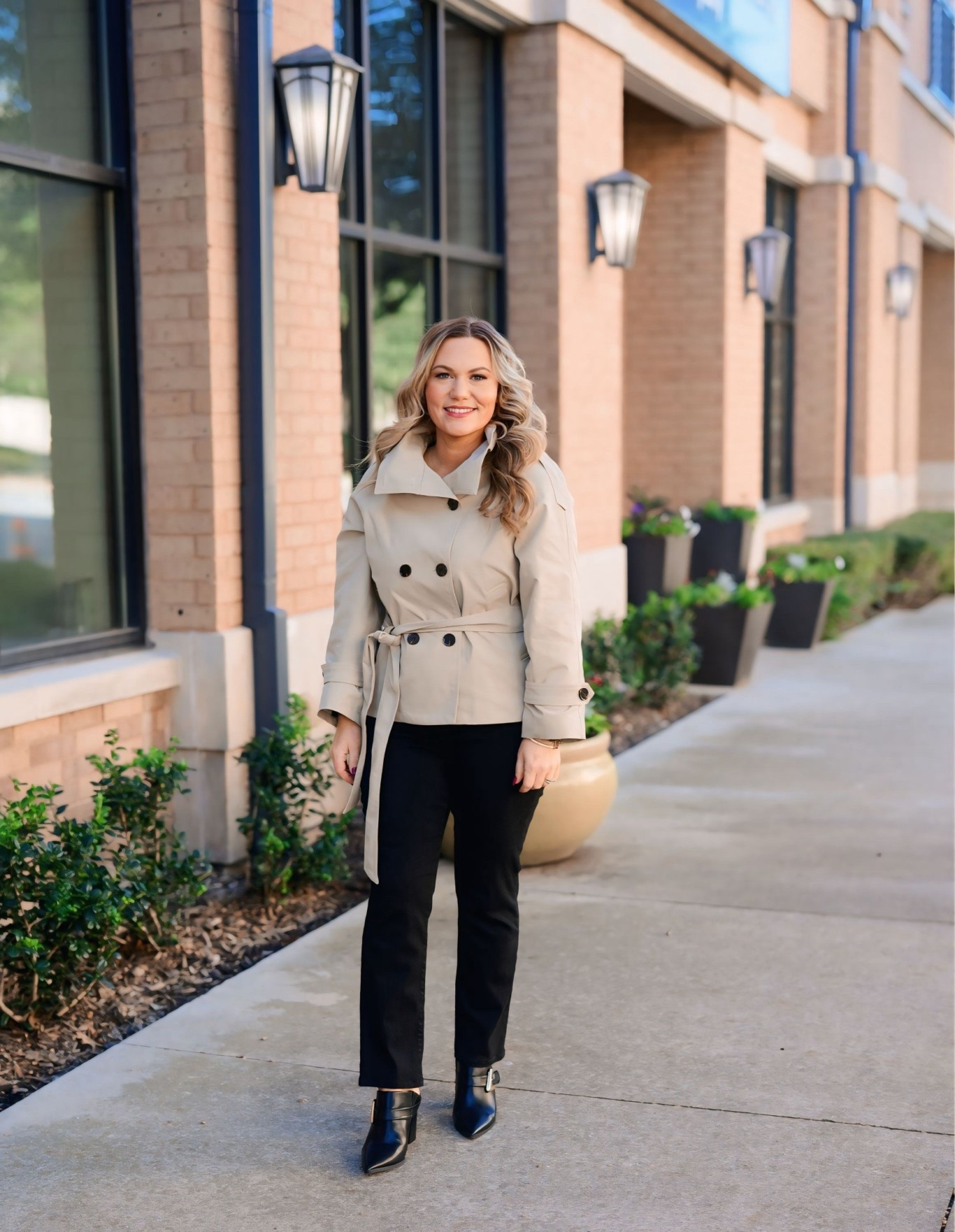 A classic trench is one of those pieces that instantly pulls an outfit together. Clean lines, neutral tones, and a polished fit make this an easy go to for workdays, meetings, and everyday wear when you want to feel put together without overthinking it.

neutral outfit, trench coat, classic workwear, everyday polished style, chic neutrals, ankle boots, founder style, AudrieDollins

#LTKTravel #LTKdayinmylife #LTKWorkwear