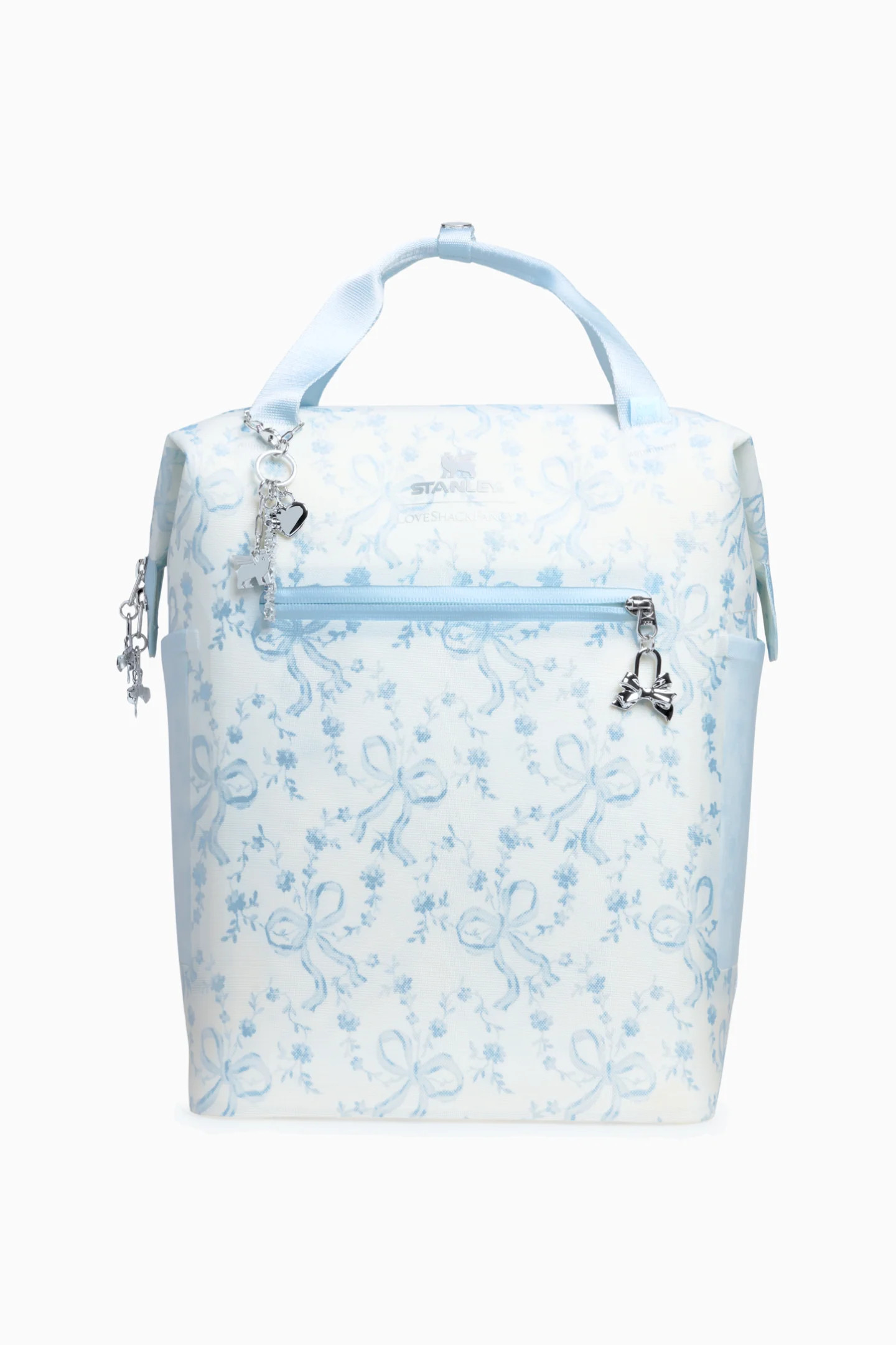 Stanley 1913 All-Day Madeleine Mini Cooler Backpack in Winter Ice | LoveShackFancy
