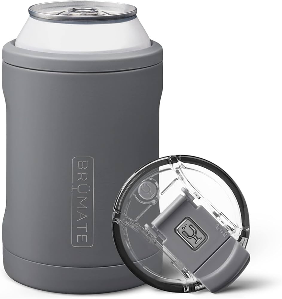 BrüMate Hopsulator Duo 2-in-1 Can Cooler Insulated for 12oz Cans + 100% Leak Proof Tumbler with ... | Amazon (US)