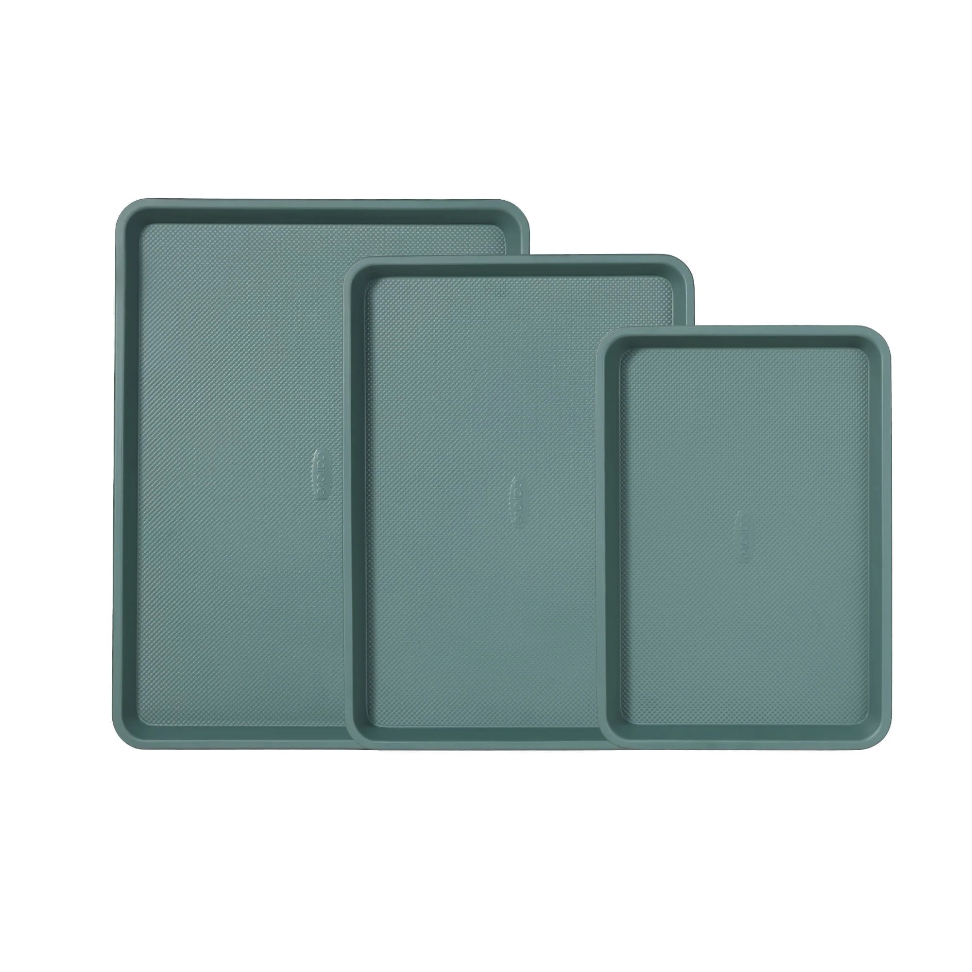 Carote 3-Pc Rectangular Baking Pan Set, Bakeware Set Including 13-15-17 inch Sheet Pan, Deep Oliv... | Walmart (US)