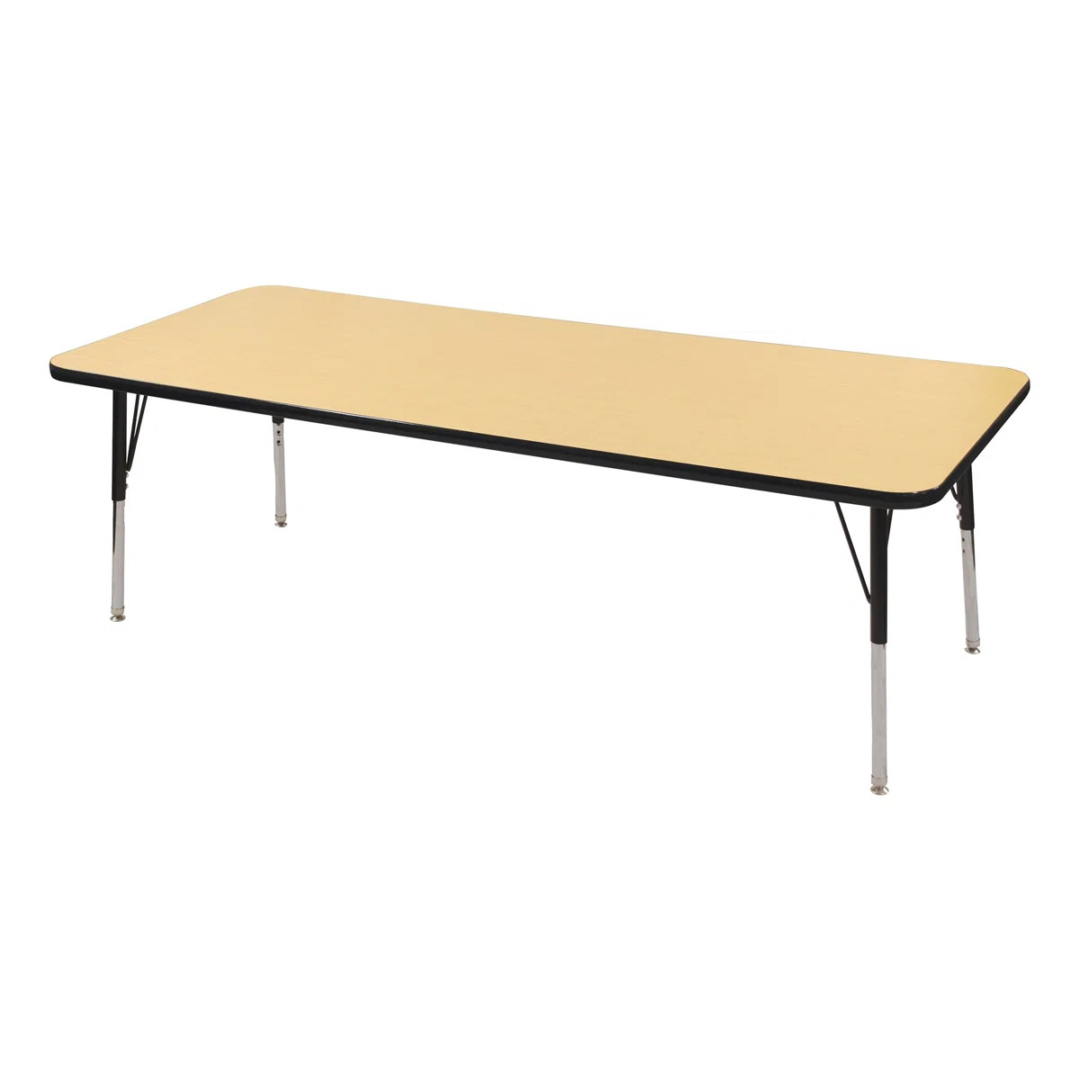 Rectangle Adjustable Height Classroom Activity Table for School and Home | Wayfair North America